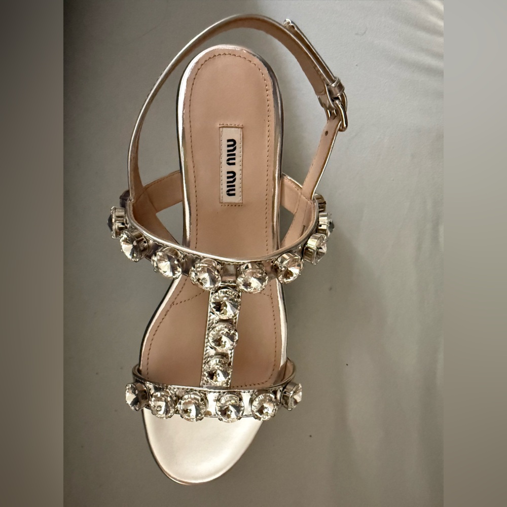 Miu Miu Wedge Sandals